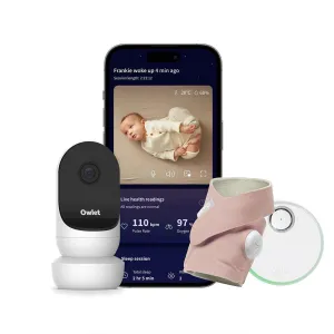 Owlet Dream Duo - White & Dusty Rose