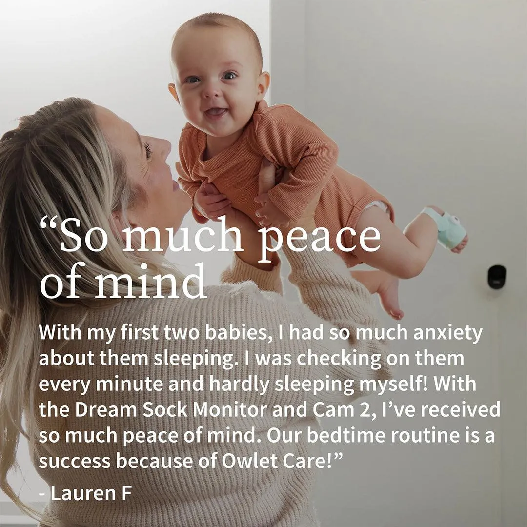 Owlet Dream Duo - White & Dusty Rose