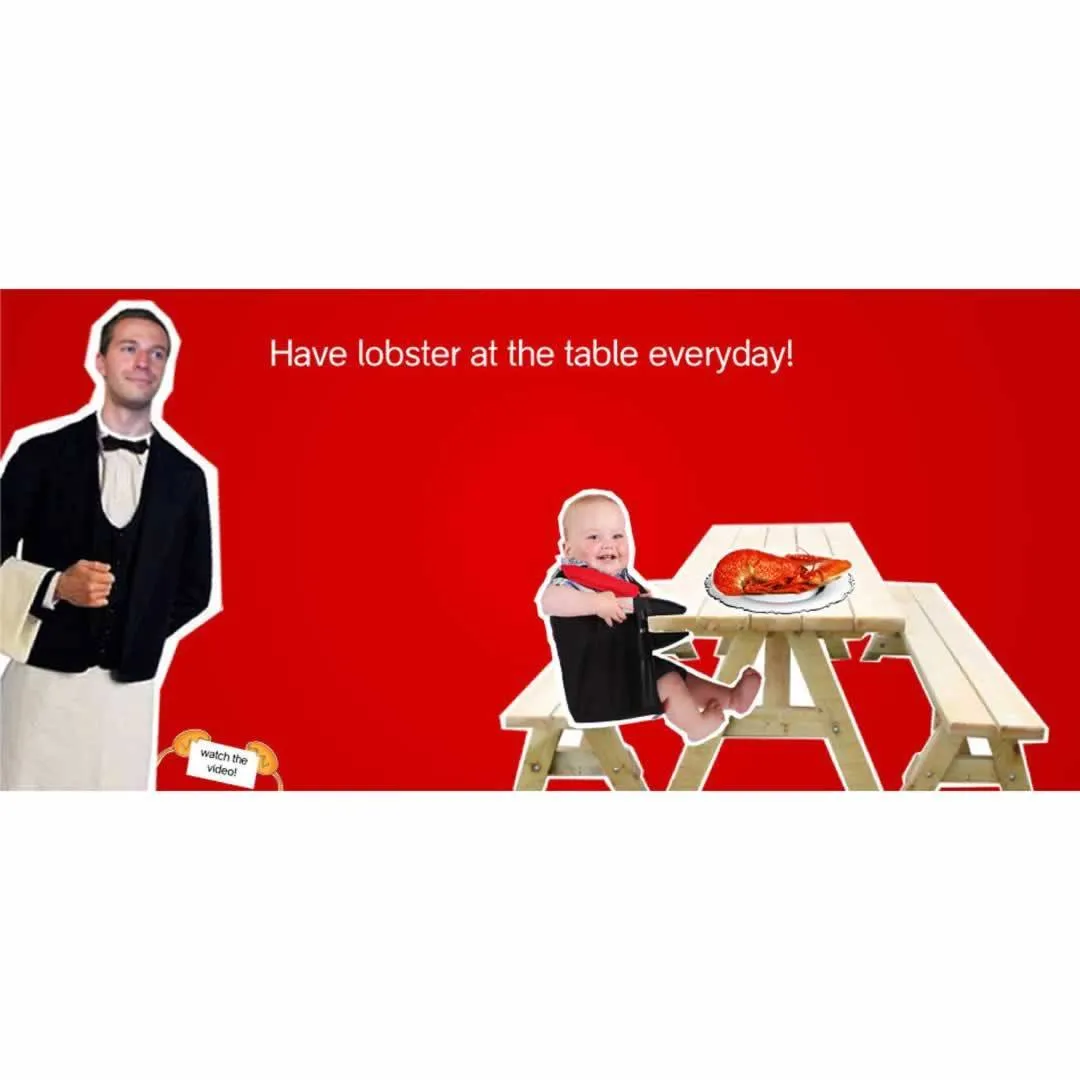 Phil & Teds Lobster V2 Highchair - Black