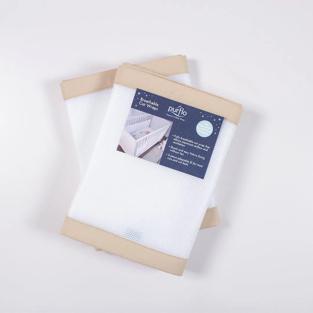 Purflo Breathable Cot Wrap - Hazel
