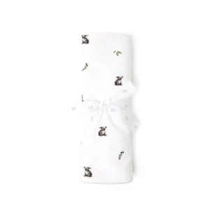 Rosa & Blue Baby Blanket  - Koala