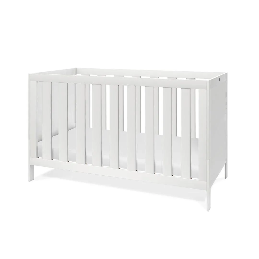 Silver Cross Bromley Cot Bed - White