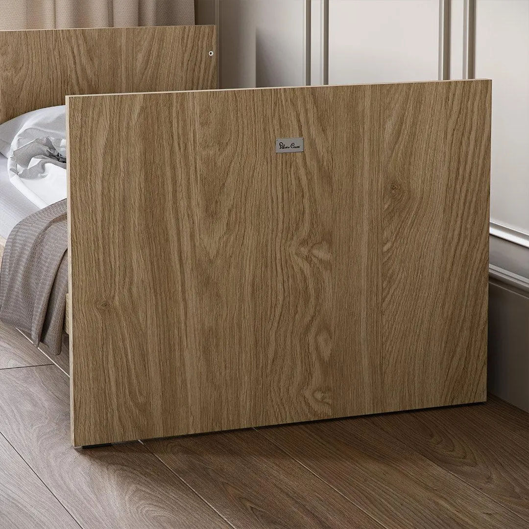 Silver Cross Geneva Cot Bed - Oak