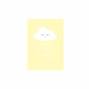 Snuz Cloud Nursery Print - Yellow