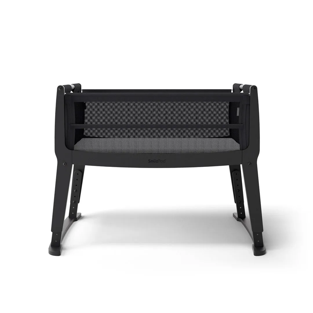 Snuz SnuzPod Studio Bedside Crib - Brooklyn Graphite