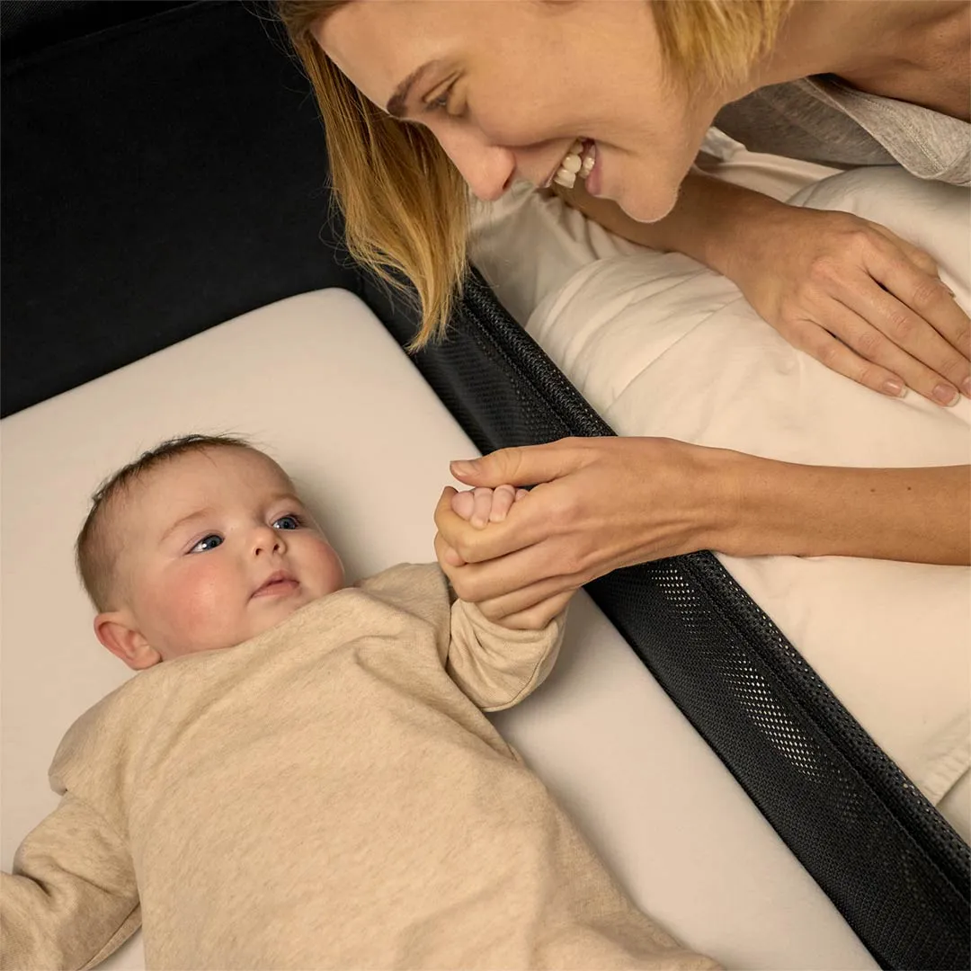 Snuz SnuzPod Studio Bedside Crib - Brooklyn Graphite