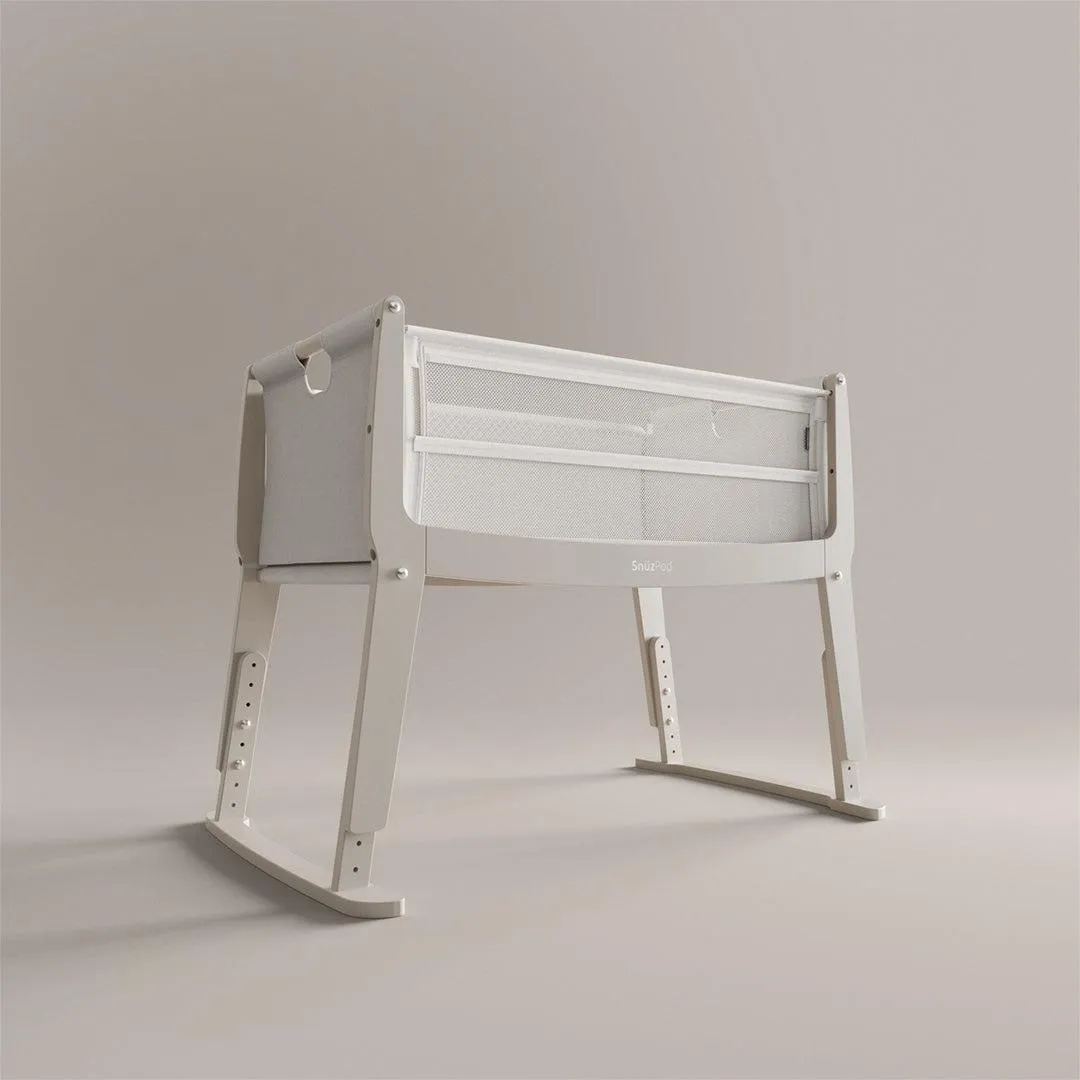 Snuz SnuzPod Studio Bedside Crib - Oslo Grey