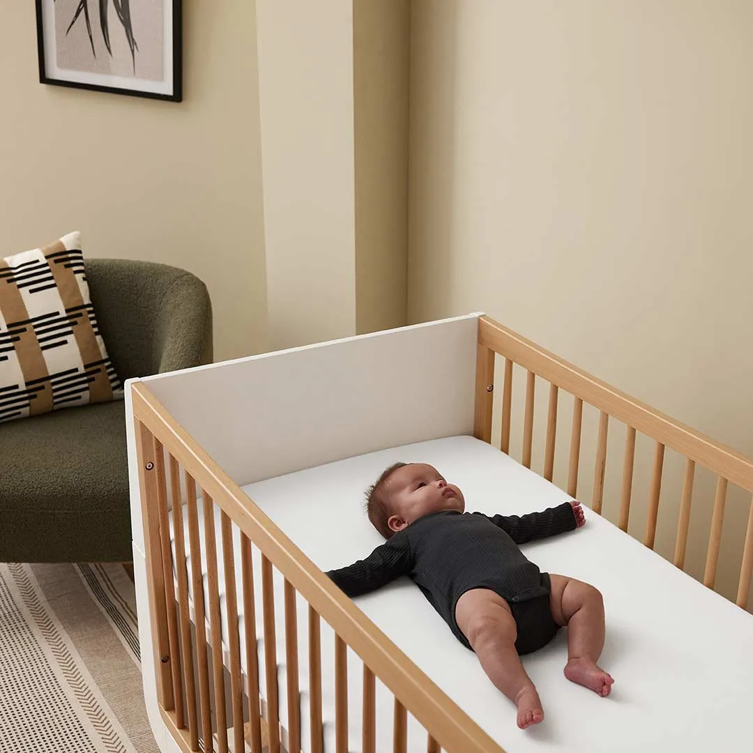 Snuz Twin Pack Cot Bed Sheets - White