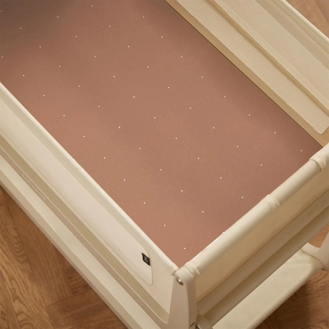 Snuz Twin Pack Crib Sheets - Blush Dot
