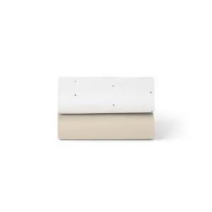Snuz Twin Pack Crib Sheets - White Dot