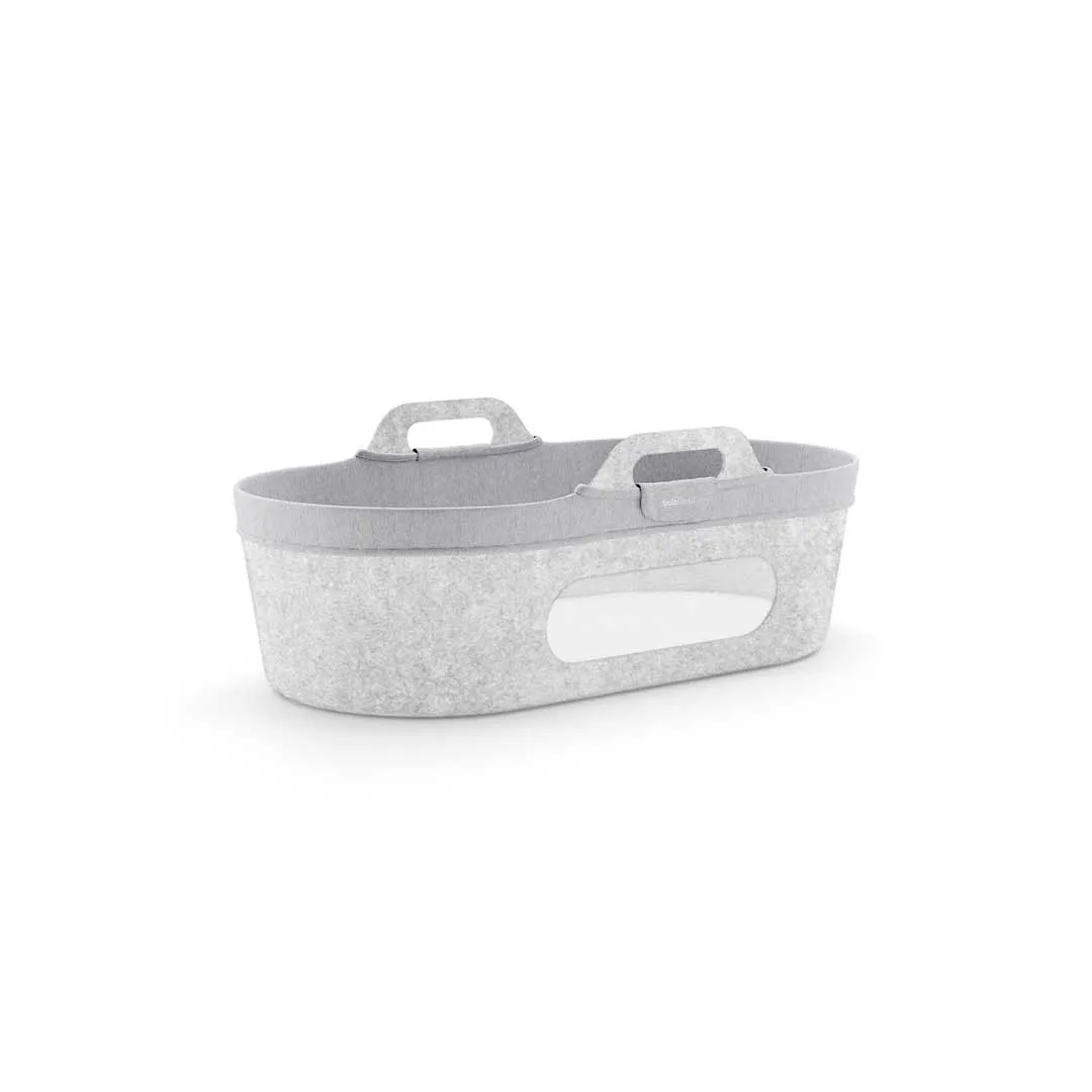 SnuzBaskit Moses Basket Liner - Dark Grey Marl