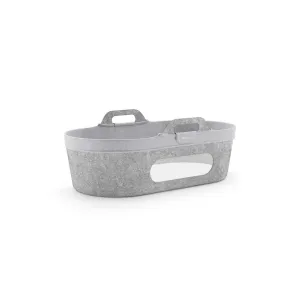SnuzBaskit Moses Basket Liner - Dark Grey Marl