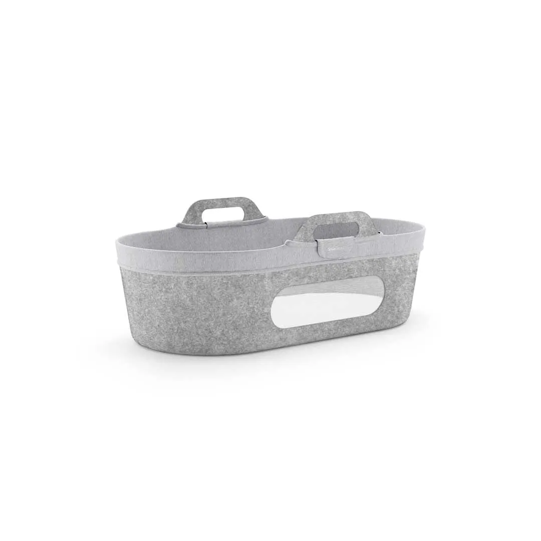 SnuzBaskit Moses Basket Liner - Dark Grey Marl
