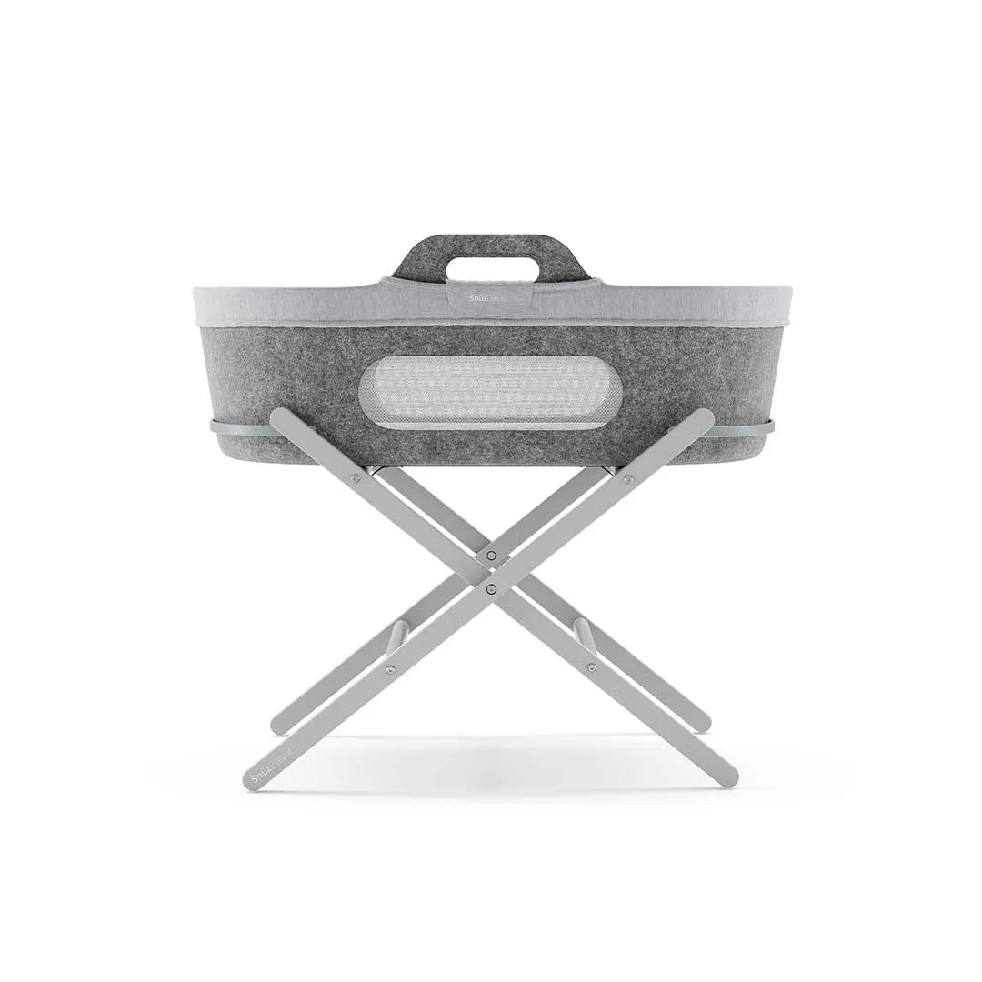 SnuzBaskit Moses Basket Liner - Dark Grey Marl