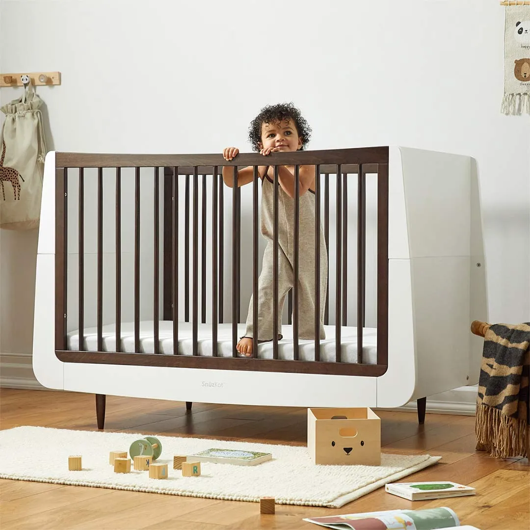 SnuzKot 2 Piece Nursery Furniture Set - The Natural Edit - Ebony