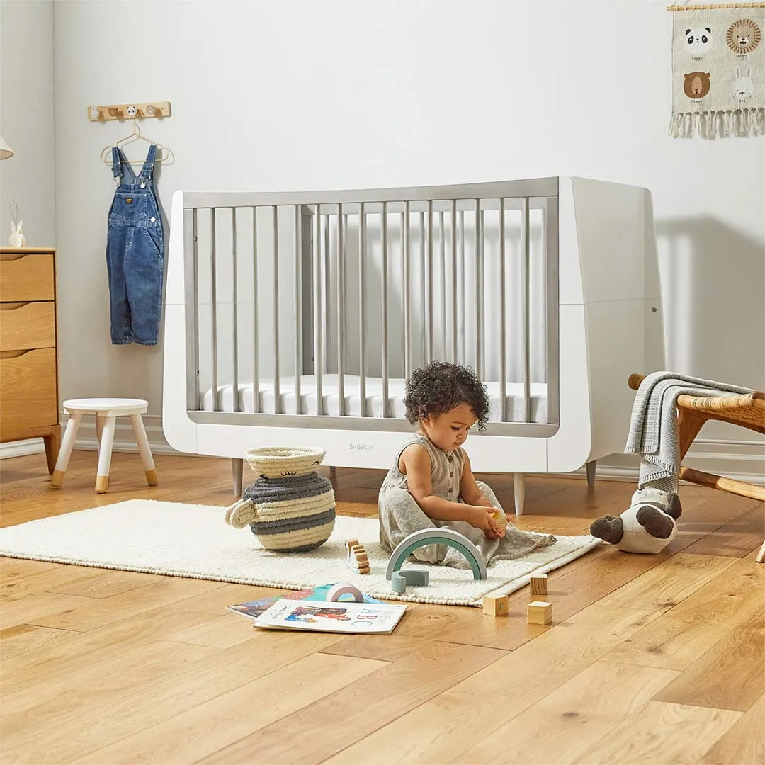 SnuzKot 2 Piece Nursery Furniture Set - The Natural Edit - Silver Birch