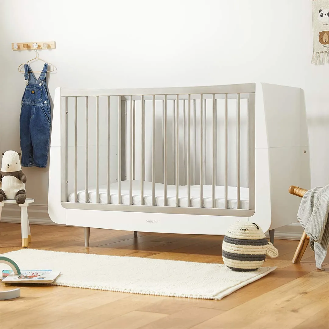 SnuzKot 2 Piece Nursery Furniture Set - The Natural Edit - Silver Birch