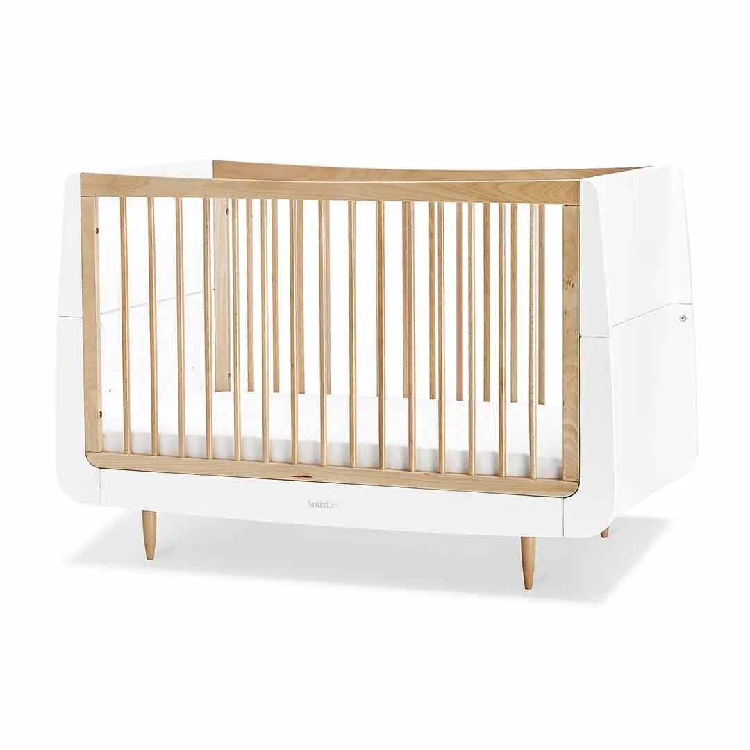 SnuzKot Skandi 2 Piece Nursery Furniture Set - Natural