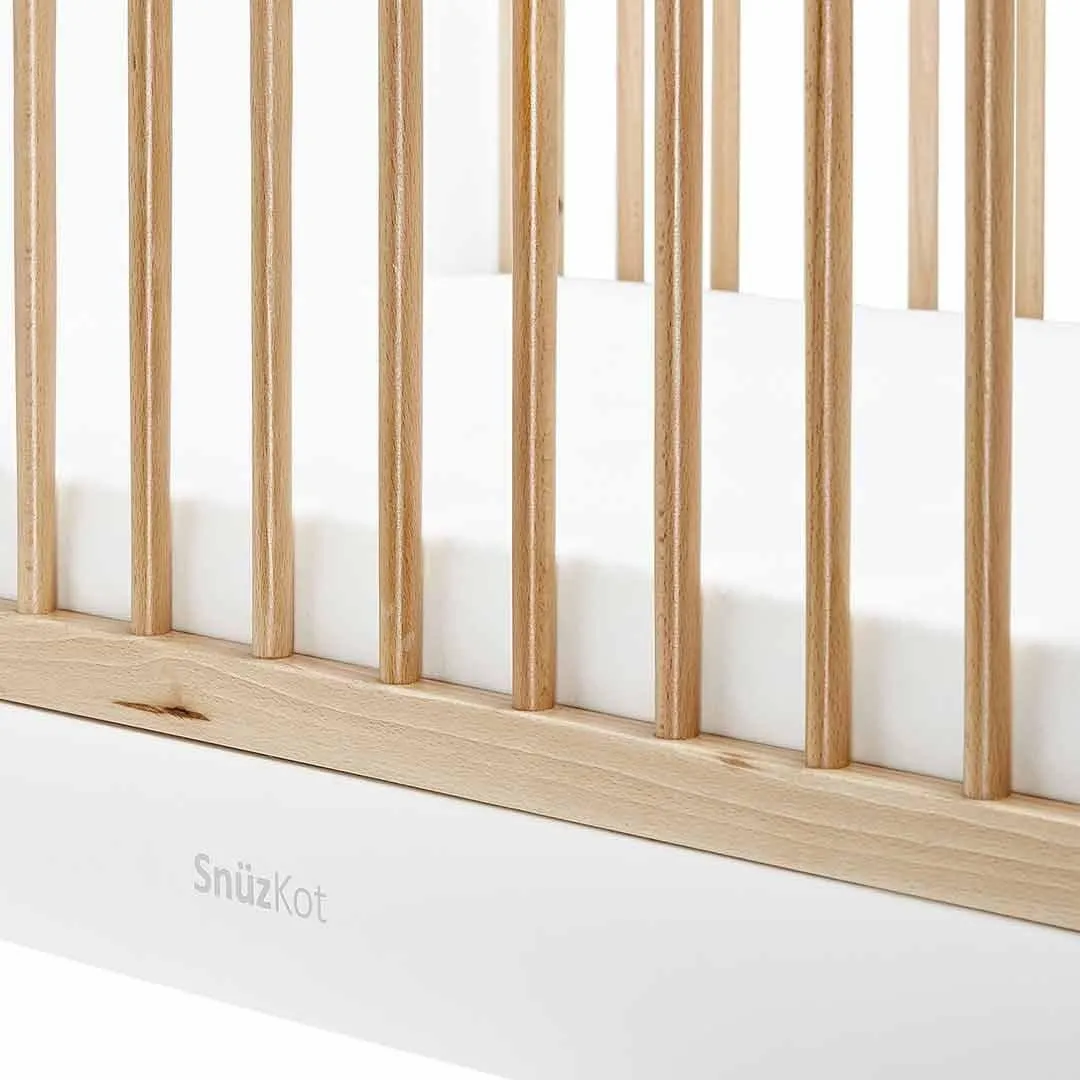 SnuzKot Skandi 2 Piece Nursery Furniture Set - Natural