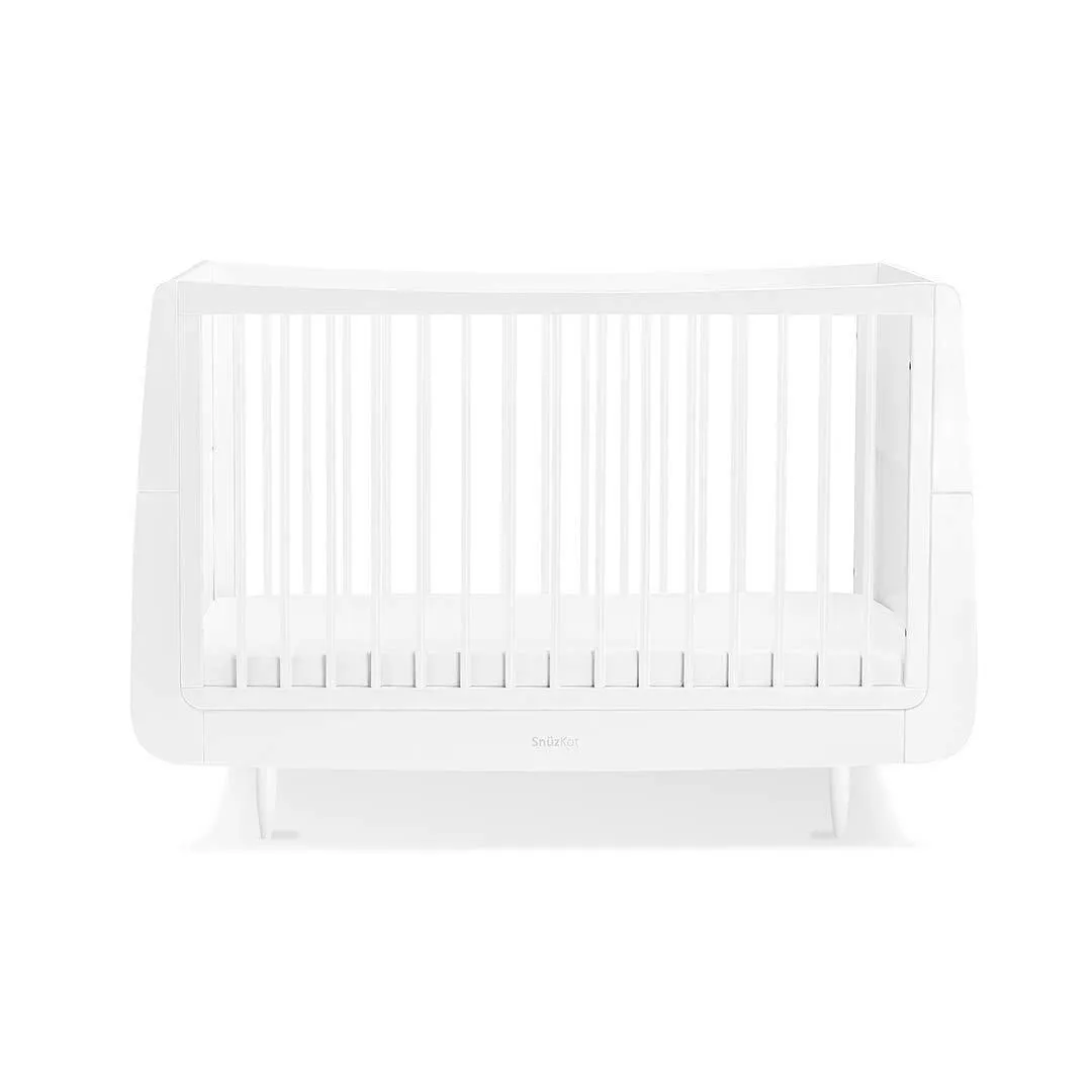 SnuzKot Skandi Cot Bed - White