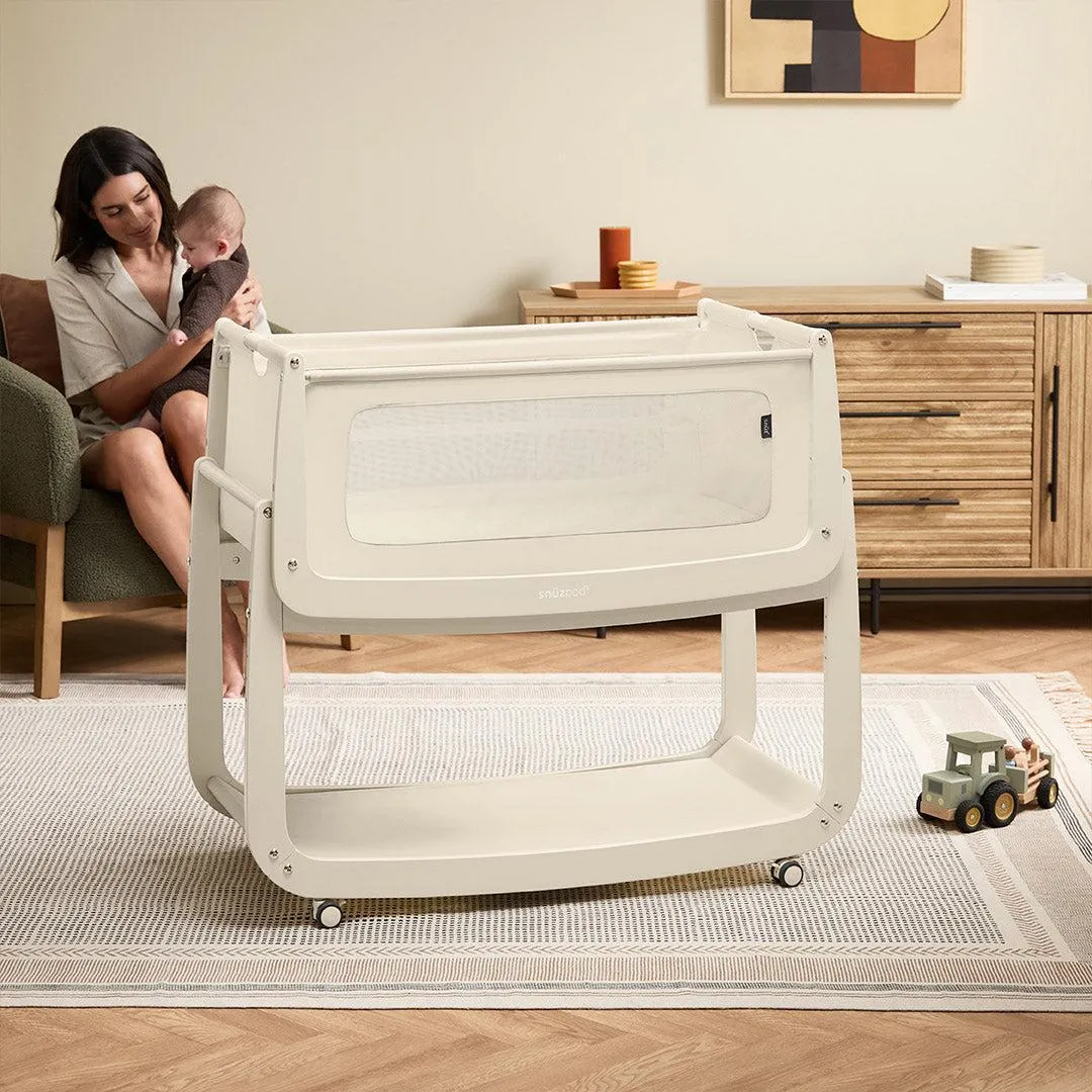 SnuzPod 5 Bedside Crib - Cashmere
