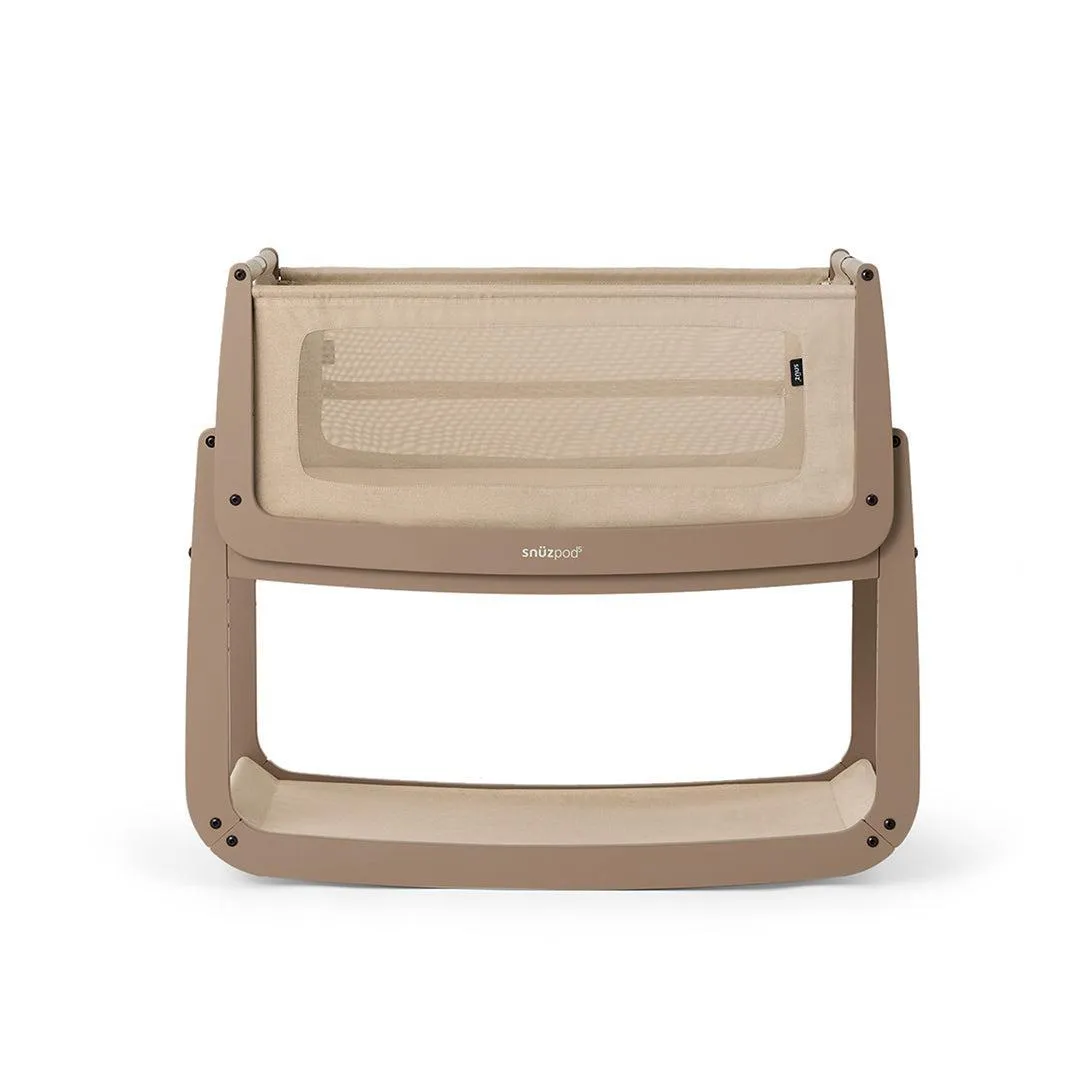 SnuzPod 5 Bedside Crib - Mocha