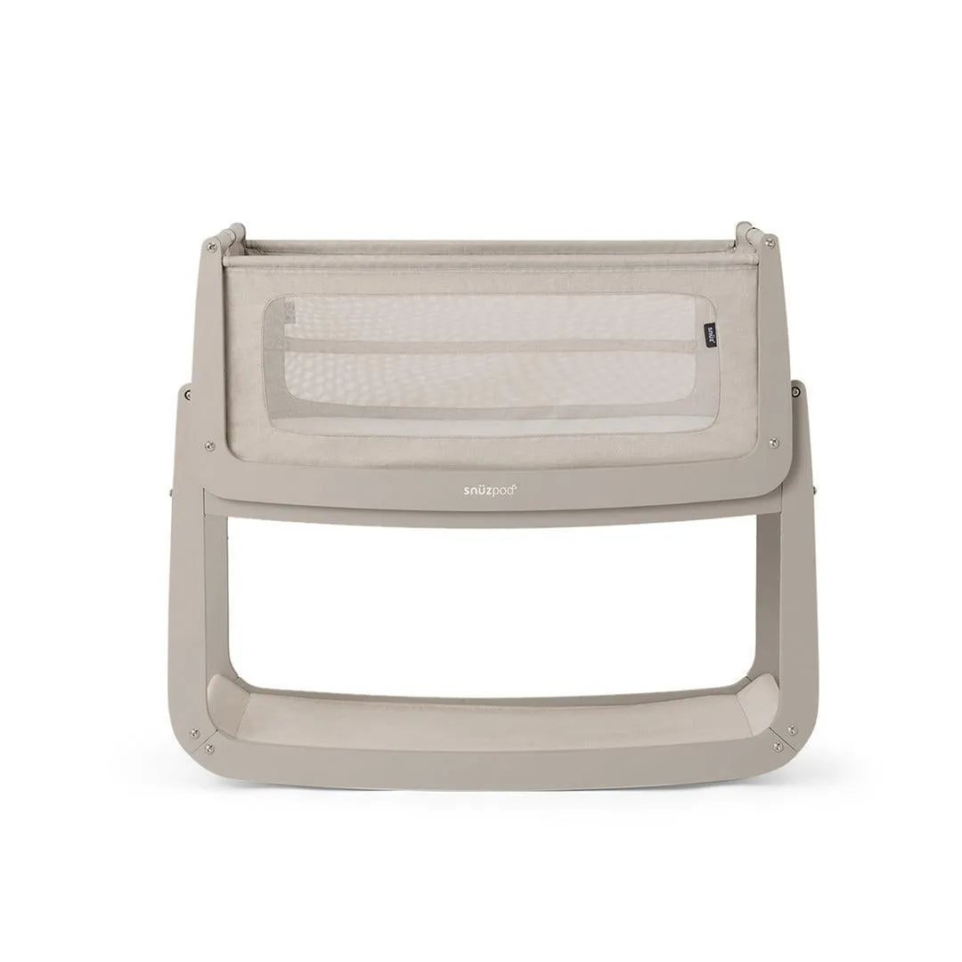 SnuzPod 5 Bedside Crib - Pebble