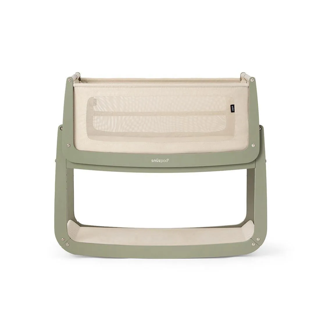 SnuzPod 5 Bedside Crib - Sage