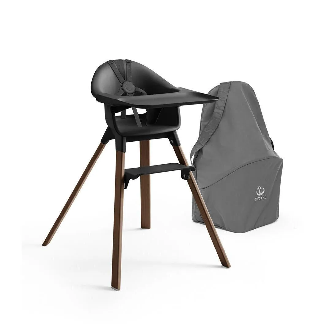 Stokke Clikk Highchair  - Black / Warm Brown
