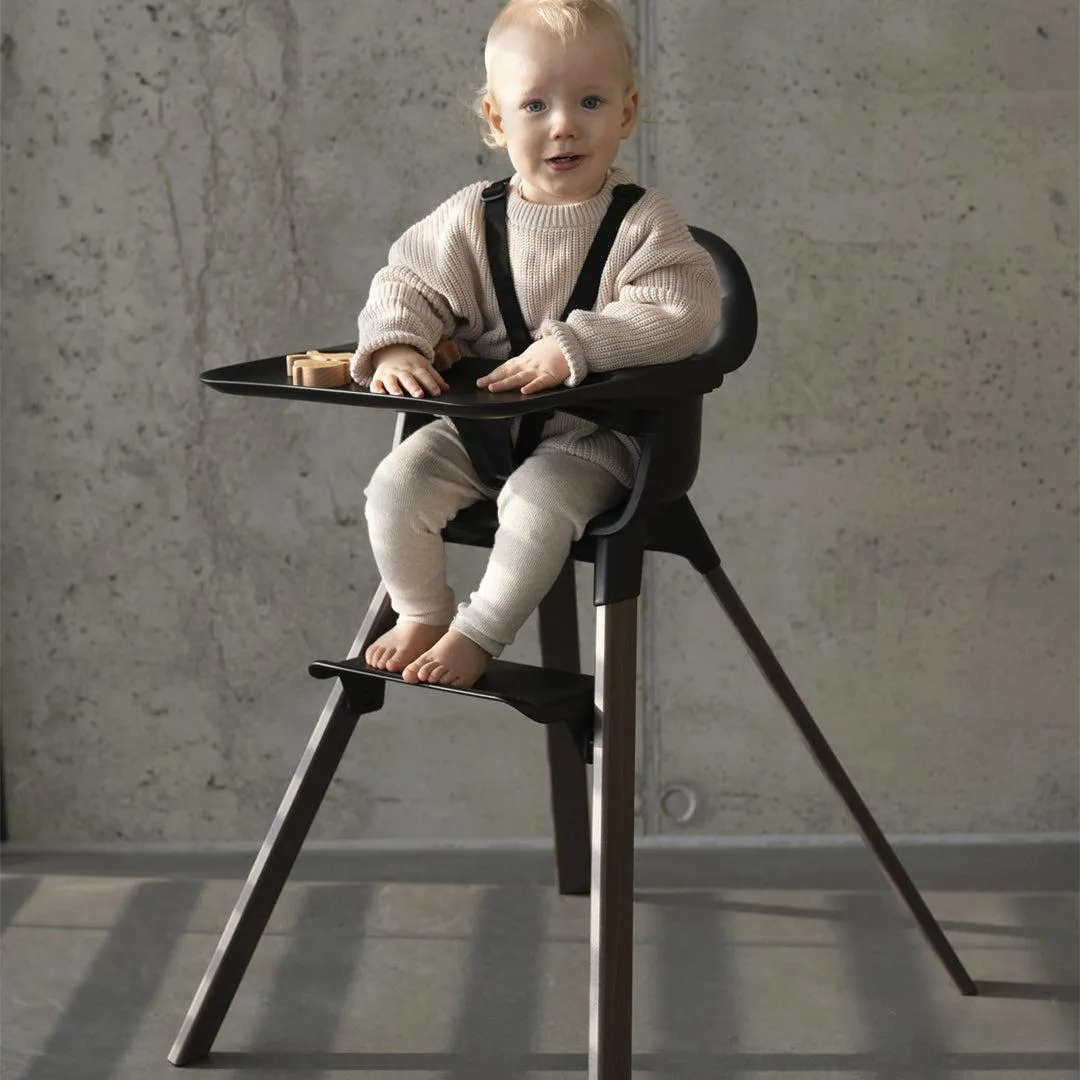 Stokke Clikk Highchair  - Black / Warm Brown