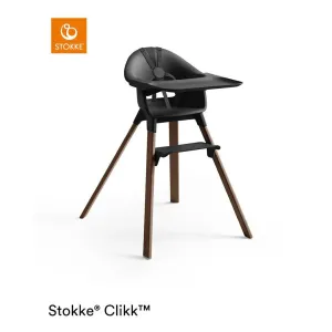 Stokke Clikk Highchair  - Black / Warm Brown