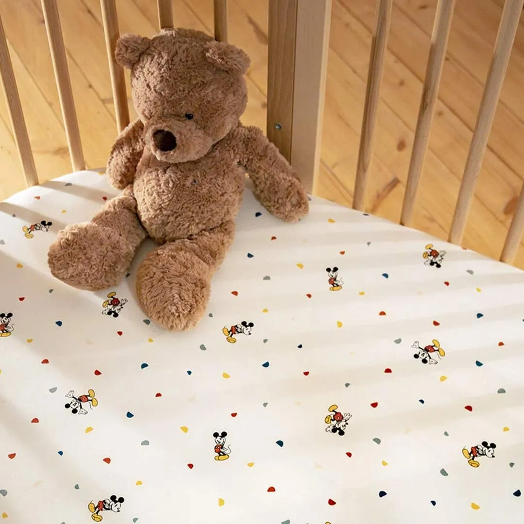 Stokke Sleepi Bed Fitted Sheet V3 - Mickey Celebration