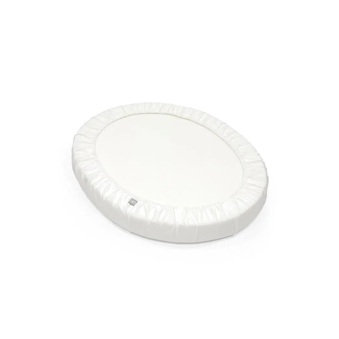 Stokke Sleepi Mini Fitted Sheet - White Ocs