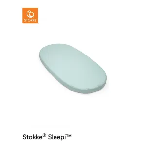 Stokke Sleepi V3 Fitted Sheet - Dots / Sage