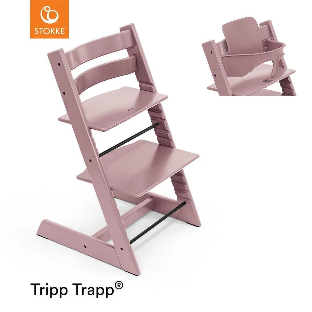 Stokke Tripp Trapp Highchair - Heather Mauve