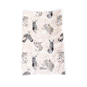 The Little Bumble Co. Anti Roll Changing Mat - Safari - Pink