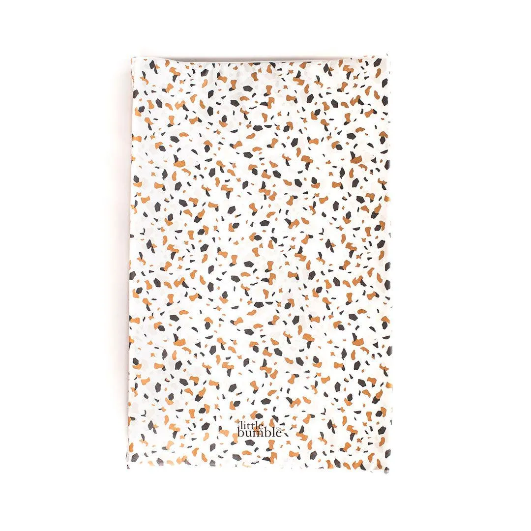 The Little Bumble Co. Anti Roll Changing Mat - Terrazzo