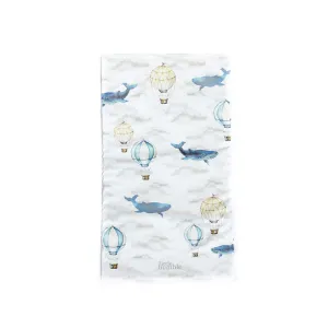 The Little Bumble Co. Anti Roll Changing Mat - Up in the Clouds