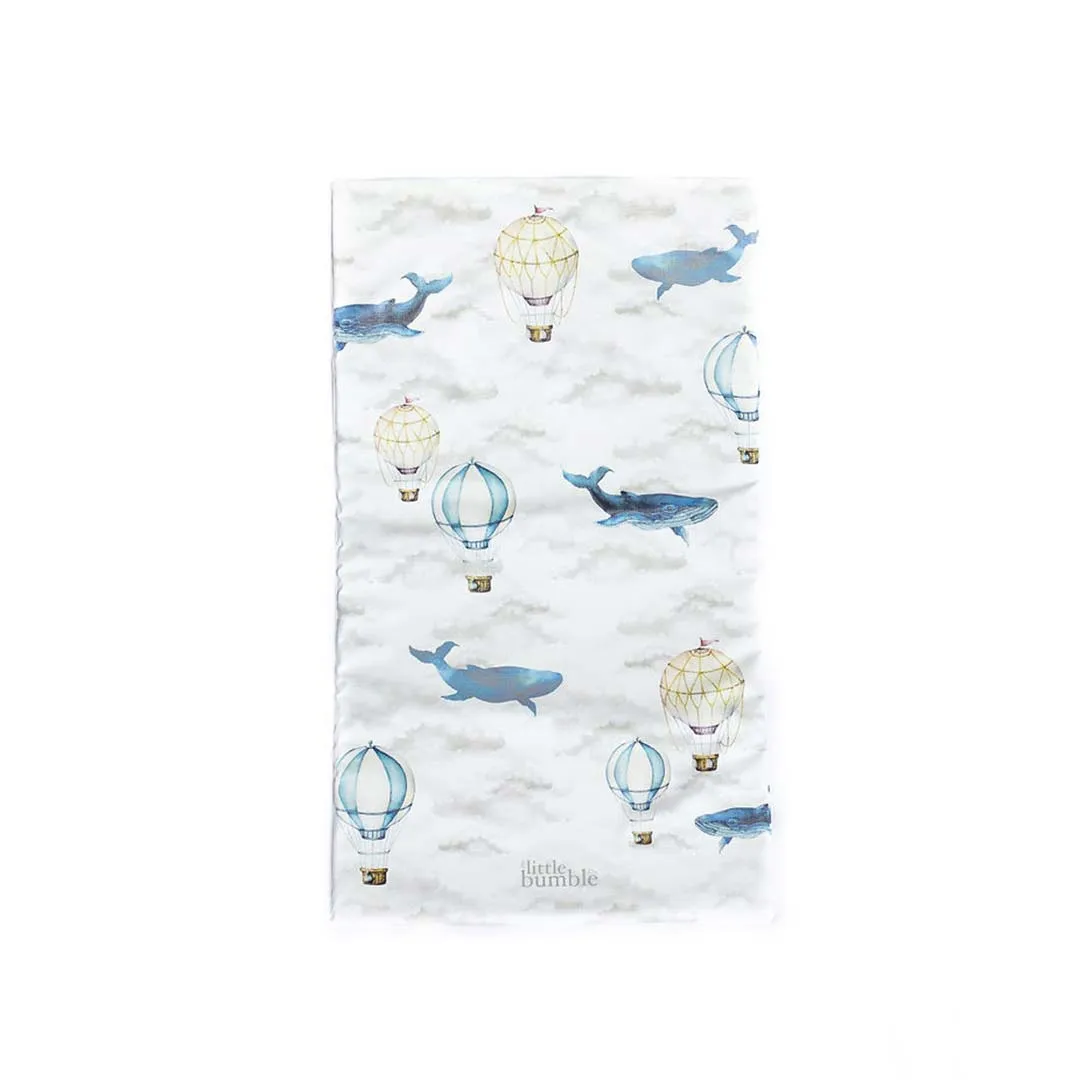 The Little Bumble Co. Anti Roll Changing Mat - Up in the Clouds