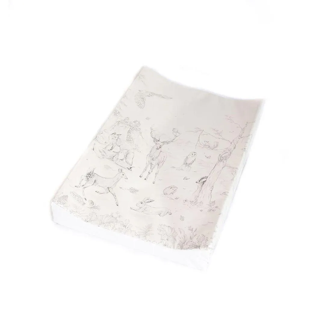 The Little Bumble Co. Anti Roll Changing Mat - Woodland Scene