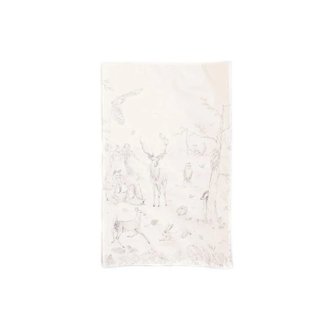The Little Bumble Co. Anti Roll Changing Mat - Woodland Scene