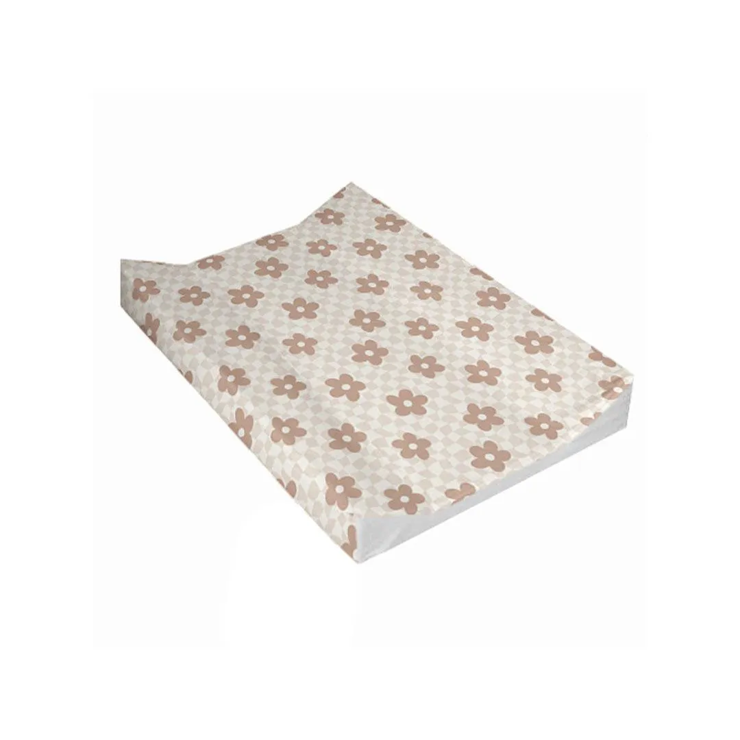 The Little Bumble Co. Anti Roll Mat - Wavy Check Floral