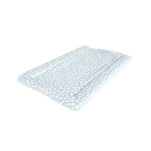 The Little Bumble Co. Standard Changing Mat - Dotty - White   Blue