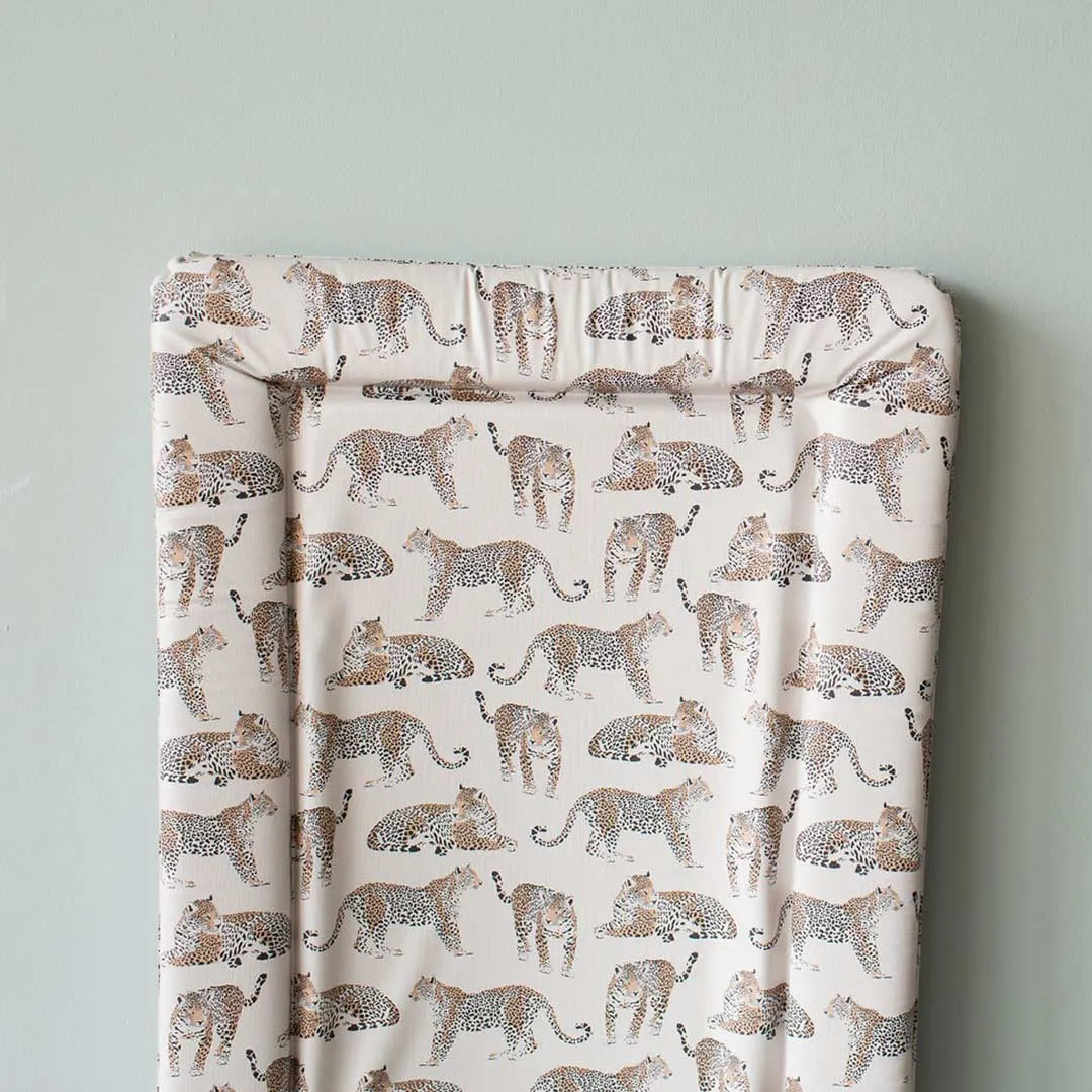 The Little Bumble Co. Standard Changing Mat - Neutral Leopard
