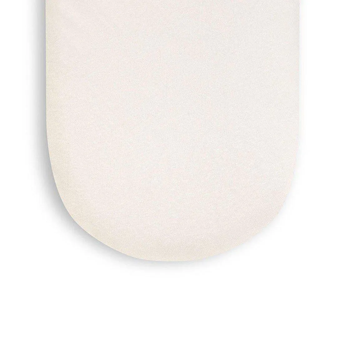 The Little Green Sheep Moses Basket Sheet - Linen
