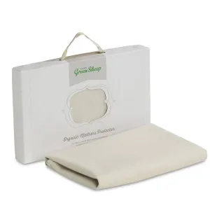 The Little Green Sheep Organic Crib Mattress Protector - 38x89cm