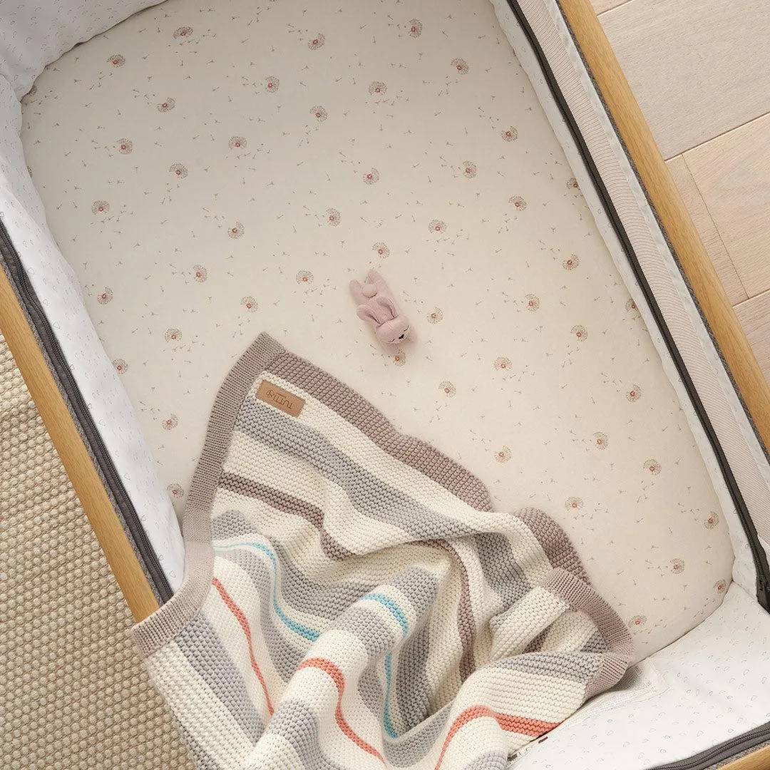 Tutti Bambini Bedside Crib Fitted Sheets - 2 Pack - Cocoon