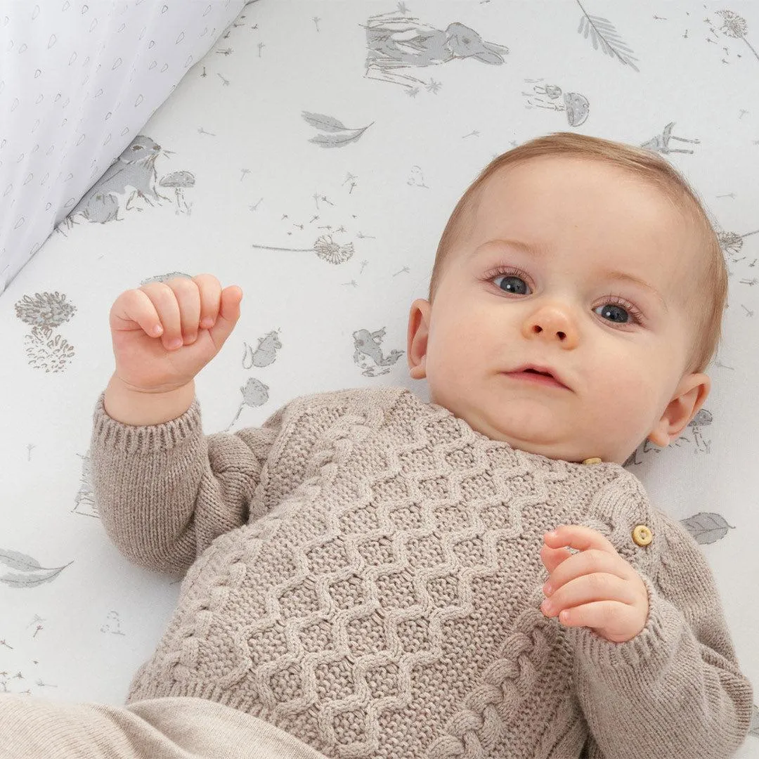 Tutti Bambini Bedside Crib Fitted Sheets - 2 Pack - Cocoon