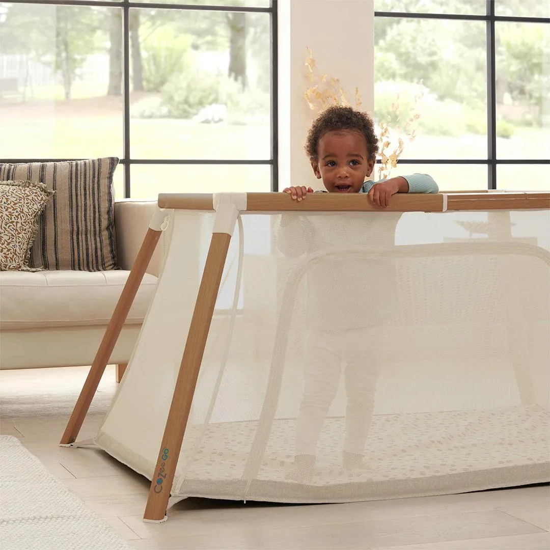 Tutti Bambini Cozee Go Day & Night Bundle - Scandanavian Walnut/Ecru