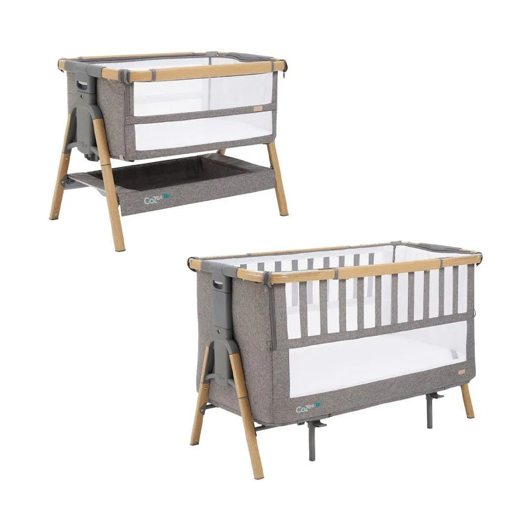 Tutti Bambini CoZee XL Complete Birth To 4  Years Package - Oak/Charcoal